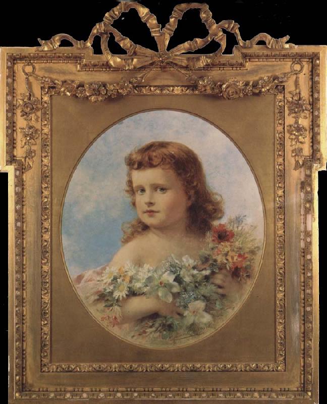 Theobald Chartran Portrait of Martha Howard Frick Germany oil painting art